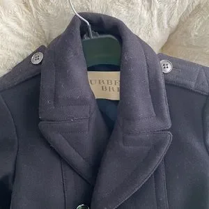 Burberry | Jackets & Coats | Navy Blue Burberry Brit Pea
